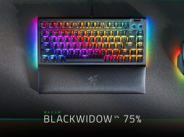 Bàn phím chơi game Razer BlackWidow V4 75% (Ảnh: Internet)