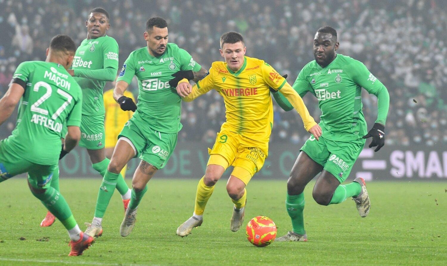 Nantes VS Saint Etienne (Ảnh: Internet)