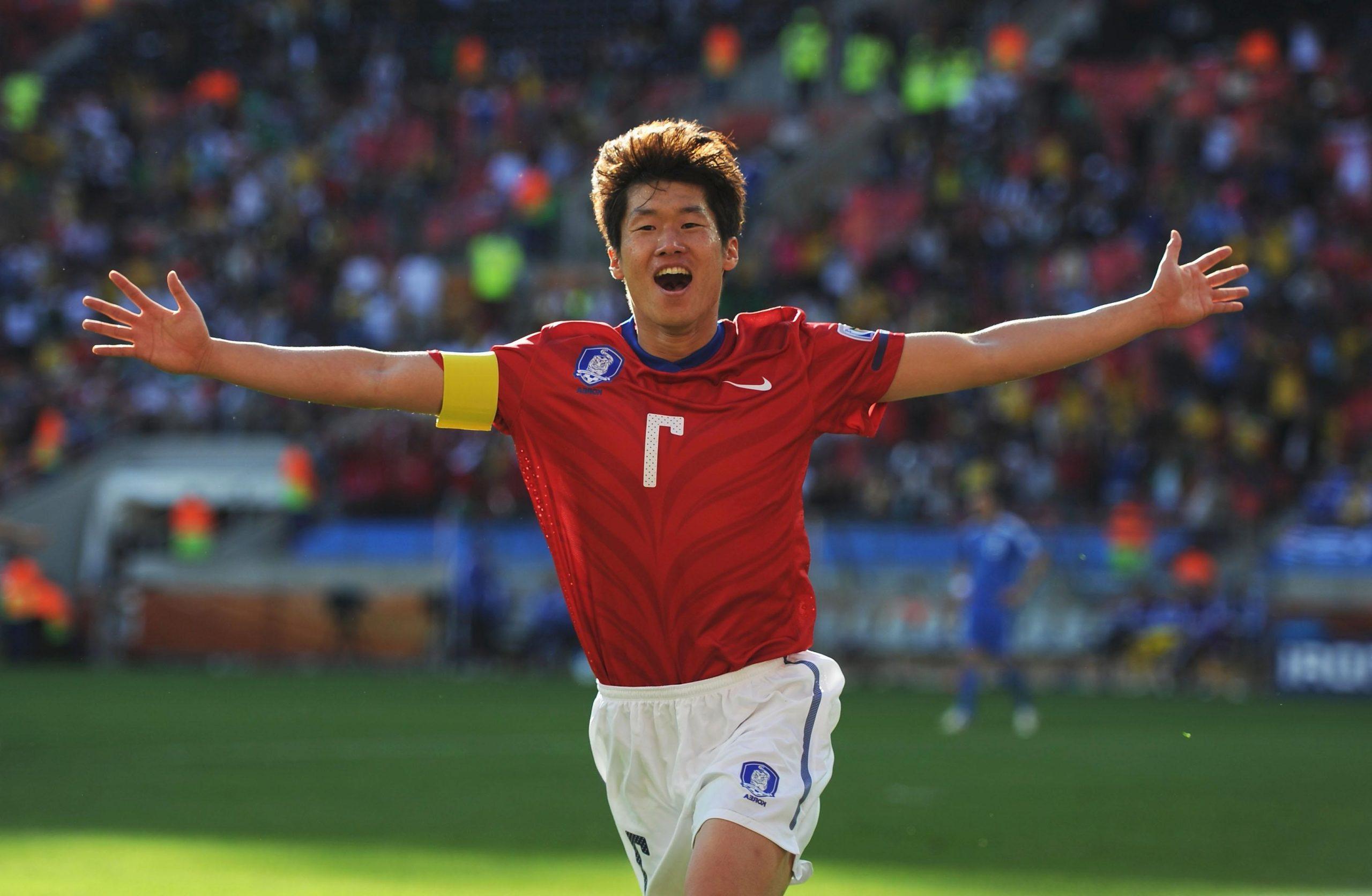 Park Ji Sung ở đội tuyển quốc gia (Ảnh: Internet)