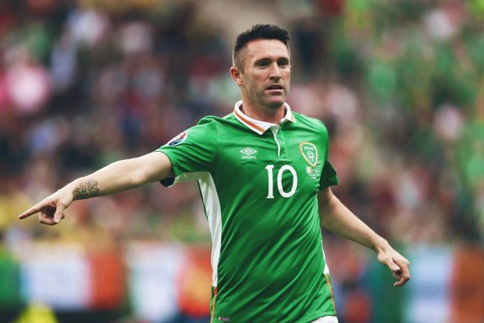 Keane ở đội tuyển quốc gia (Ảnh: Internet)