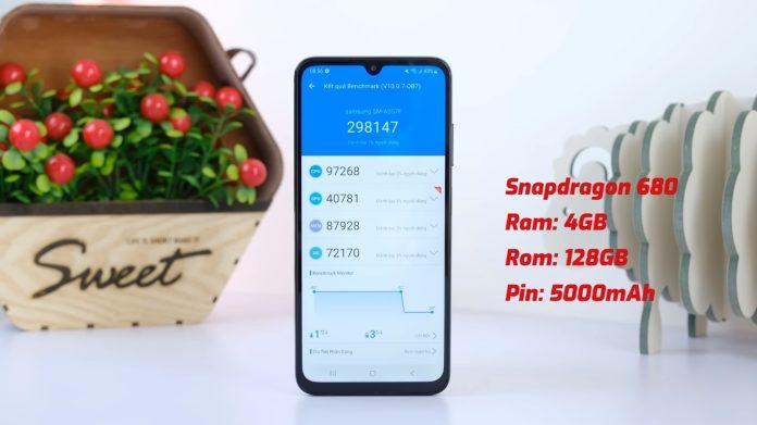 Galaxy A05s có điểm Antutu khoảng 300.000 điểm (Ảnh: Internet)