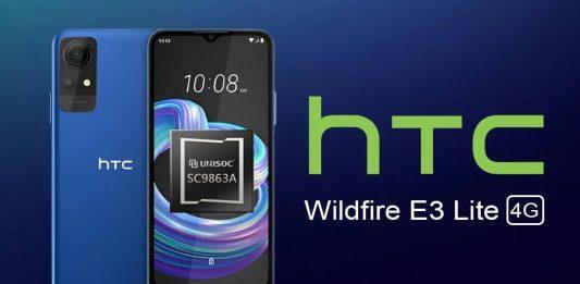 HTC Wildfire E3 lite: Điện thoại giá rẻ với pin khủng và camera kép
