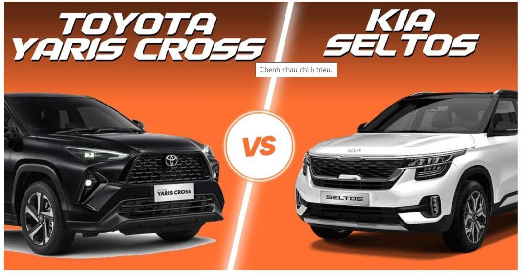 So sánh Toyota Yaris Cross và Kia Seltos (Ảnh:Internet)