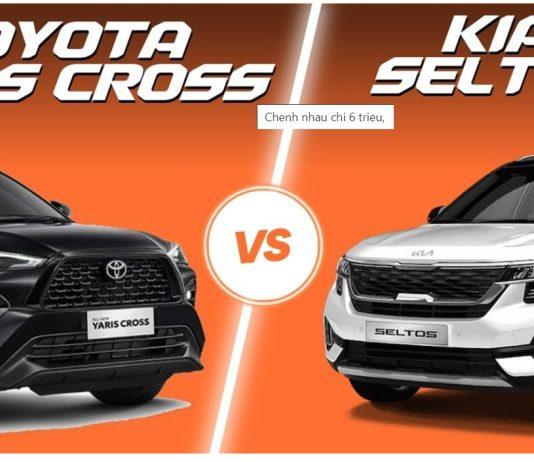 So sánh Toyota Yaris Cross và Kia Seltos (Ảnh:Internet)