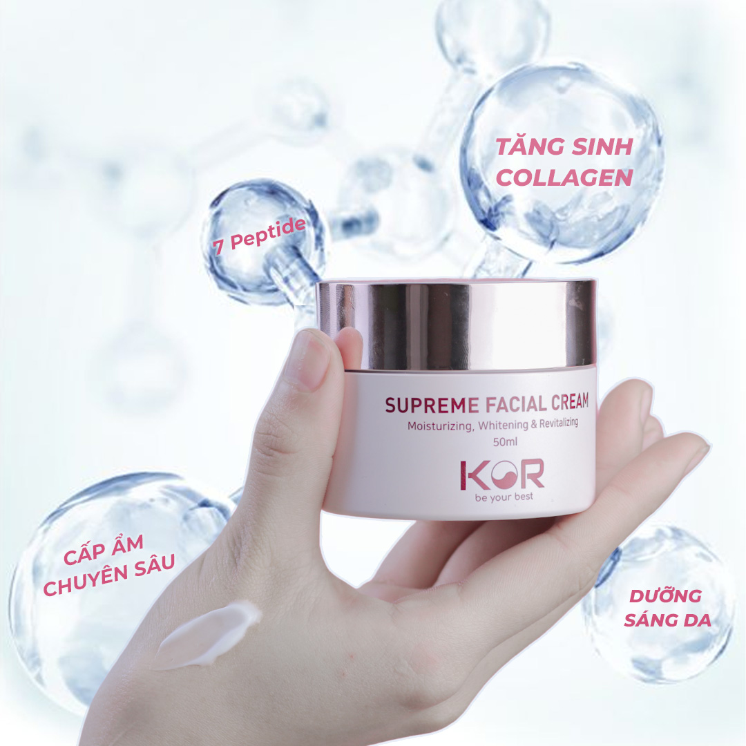 Sản phẩm KOR đa tác dụng, nuôi dưỡng làn da từ sâu bên trong (Ảnh: Newway.vn)