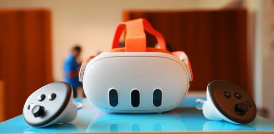 Kính thực tế ảo Meta Quest 3 (Ảnh: Internet)