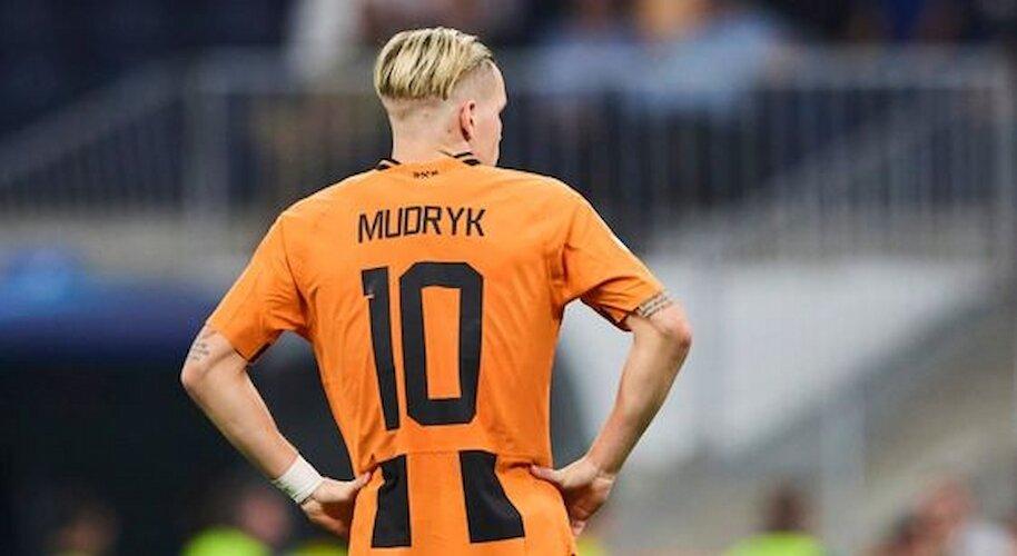 Mudryk trong màu áo Shaktar Donetsk. (nguồn: internet)