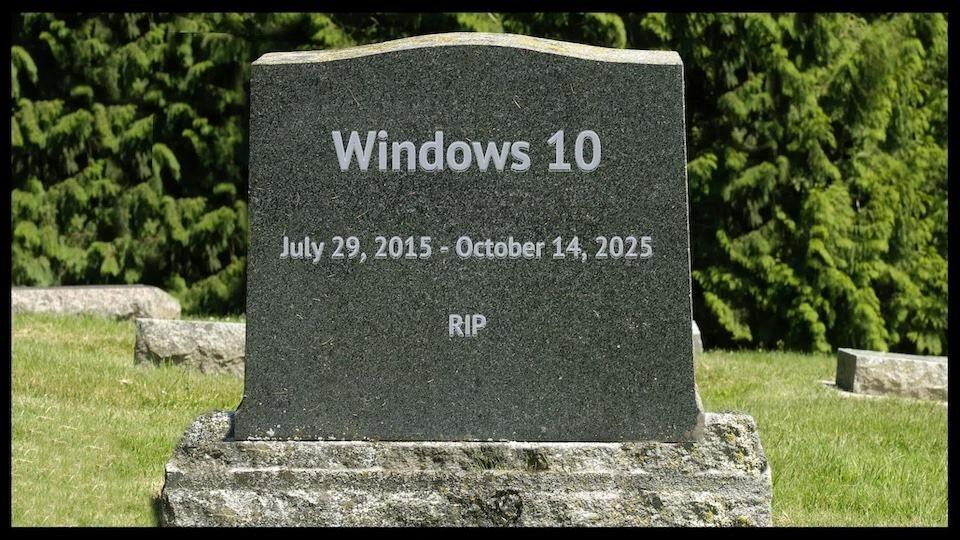 PC Windows 10 sẽ thành "rác" năm 2025 (Ảnh: Internet)