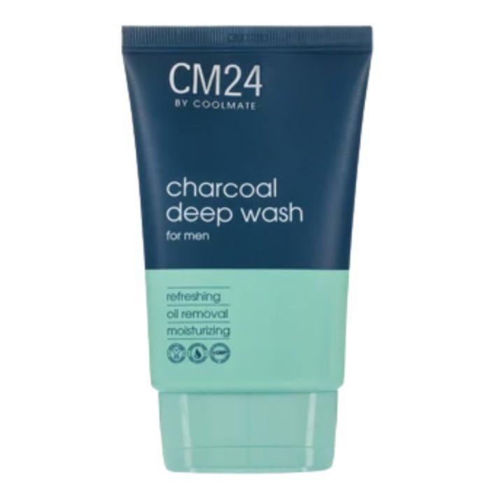 Sữa rửa mặt trắng da cho nam CM24 Charcoal Deep Wash for Men (Nguồn: Internet)