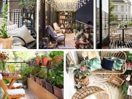 Minh họa trang trí ban công chung cư bắt mắt, sang trọng (ảnh: Internet)