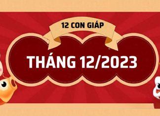Tử vi 12 con giáp tháng 12/2023: Tuổi Sửu, Thân, Thìn gặp may mắn