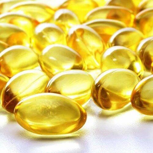 Vitamin E dạng viên dầu cá (ảnh: internet)