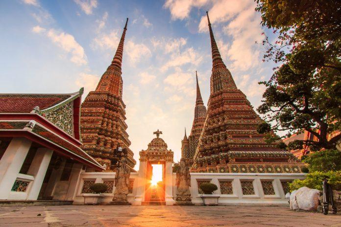 Wat Pho - ngôi chùa nổi tiếng của Thái Lan. Ảnh: Internet.