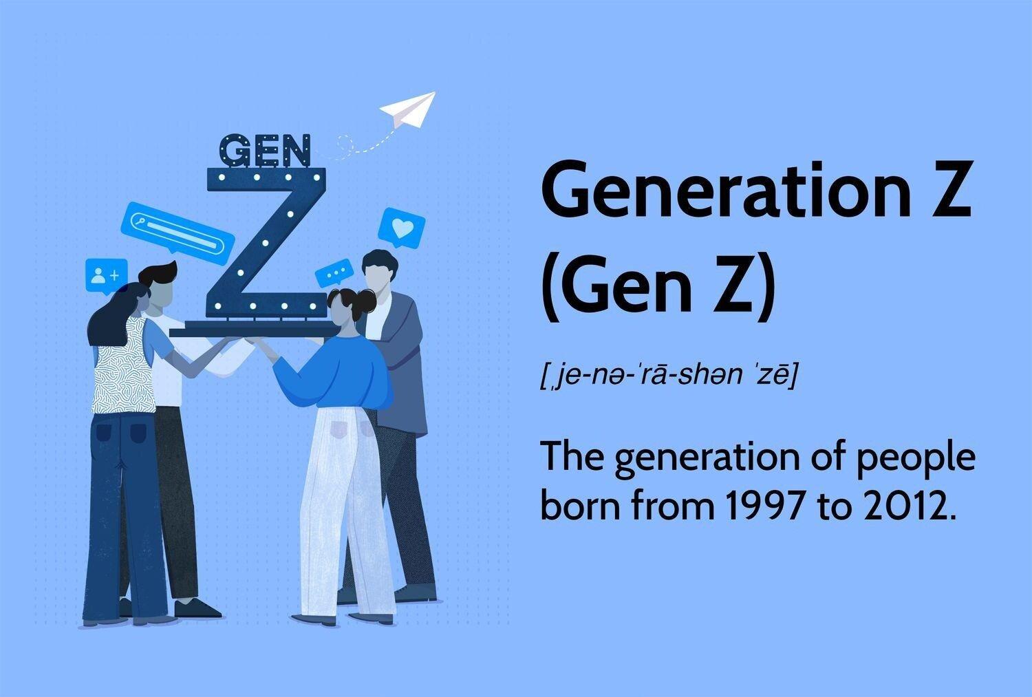 Thế hệ Gen Z là gì? (Nguồn Internet)