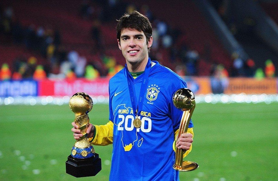 Kaká cùng nhiều danh hiệu cá nhân ấn tượng (ảnh: Internet)