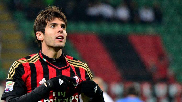 Kaká trong màu áo câu lạc bộ AC Milan (ảnh: Internet)