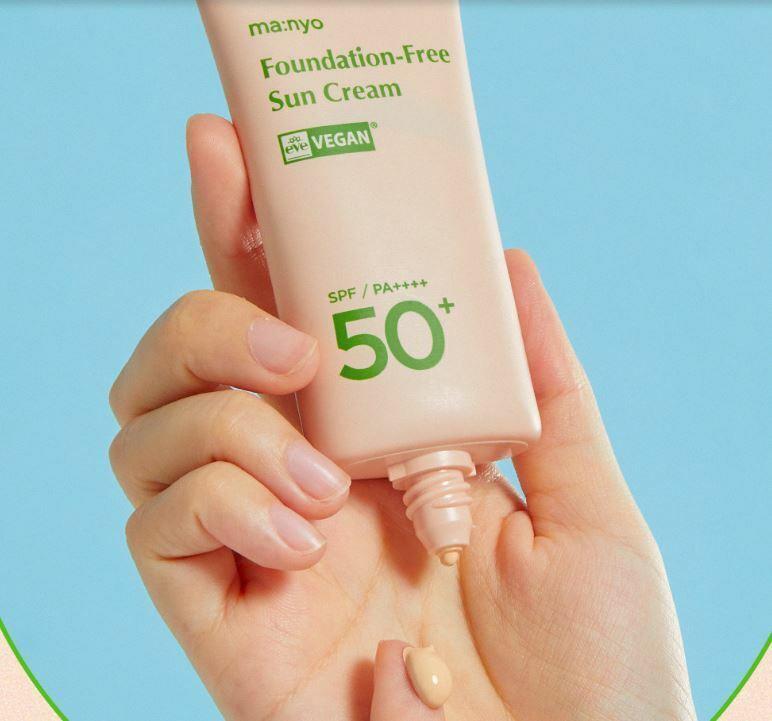 ma:nyo Foundation-Free Sun Cream