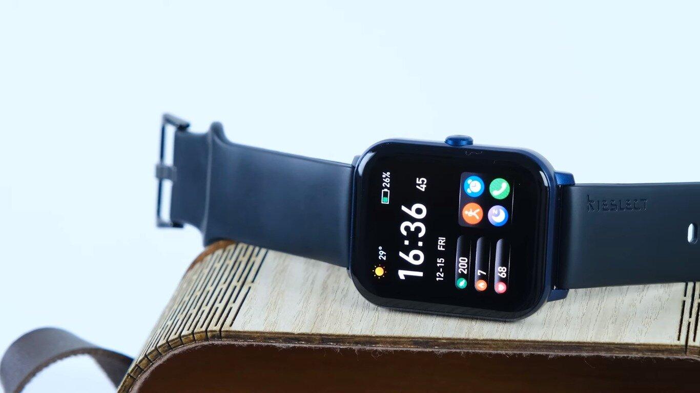 Kieslect Ks Mini có thiết kế khá giống Apple Watch (Ảnh: Internet)