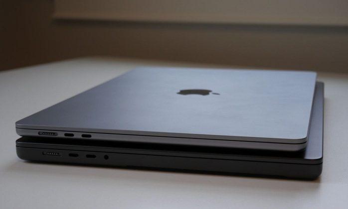 MacBook Air 15 inch màu Space Gray và MacBook Pro 16 inch màu Space Black (Ảnh: Internet)