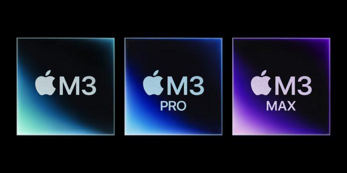 Dòng chip M3 của Apple (Ảnh: Internet)