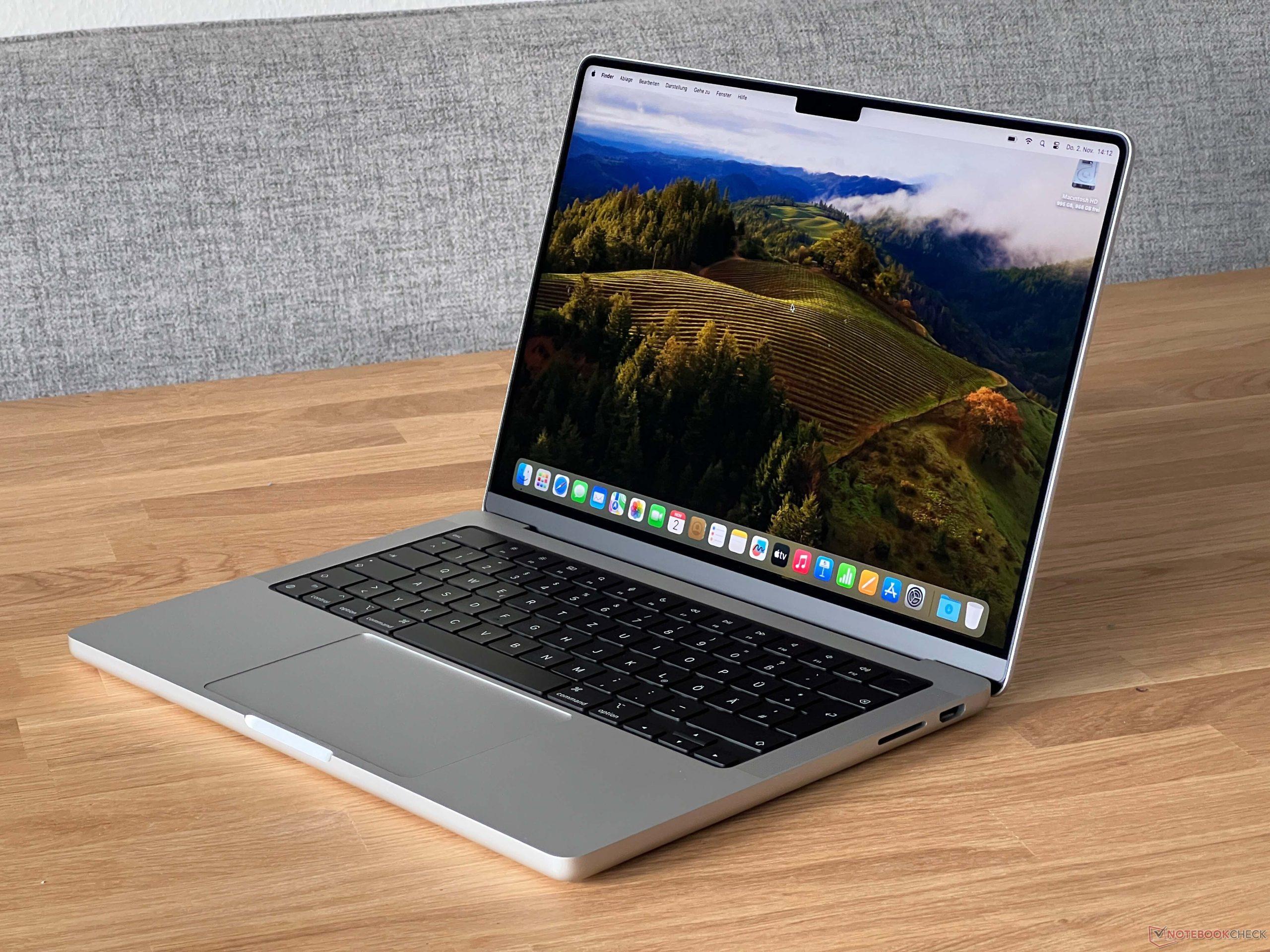 Macbook Pro M3 có thiết kế kim loại sang trọng (Ảnh: Internet)