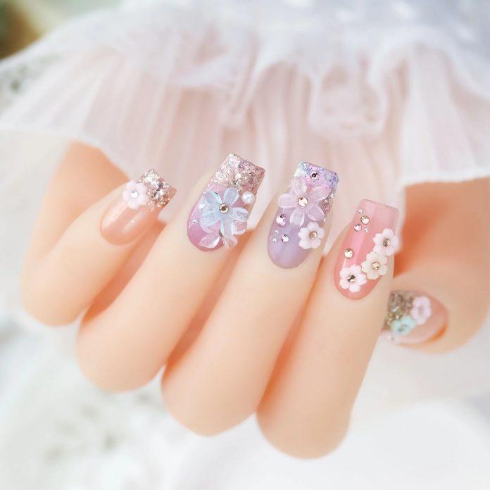 Gợi ý 100+ mẫu nail cực xinh cho Tết thêm lung linh làm đẹp làm đẹp mừng năm mới màu nail mẫu nail cực xinh móng xinh