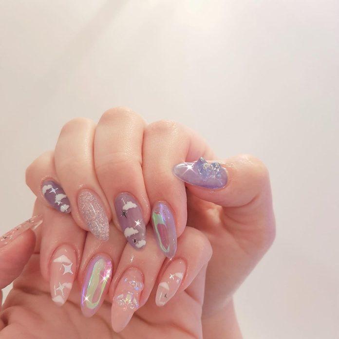 Mẫu nail cực xinh