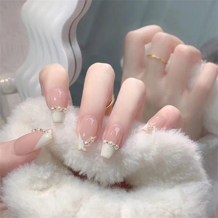 Gợi ý 100+ mẫu nail cực xinh cho Tết thêm lung linh làm đẹp làm đẹp mừng năm mới màu nail mẫu nail cực xinh móng xinh