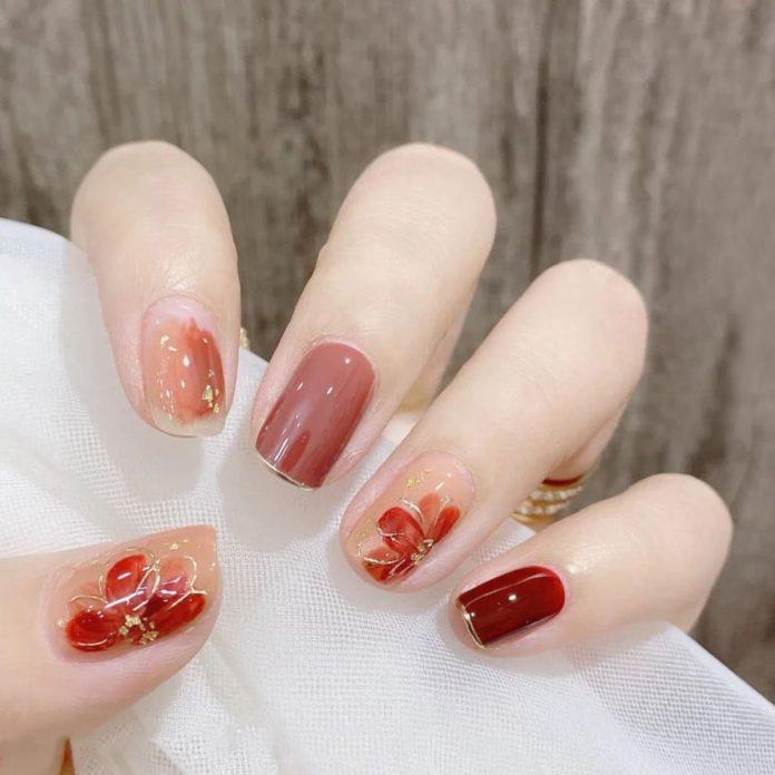 Mẫu nail cực xinh