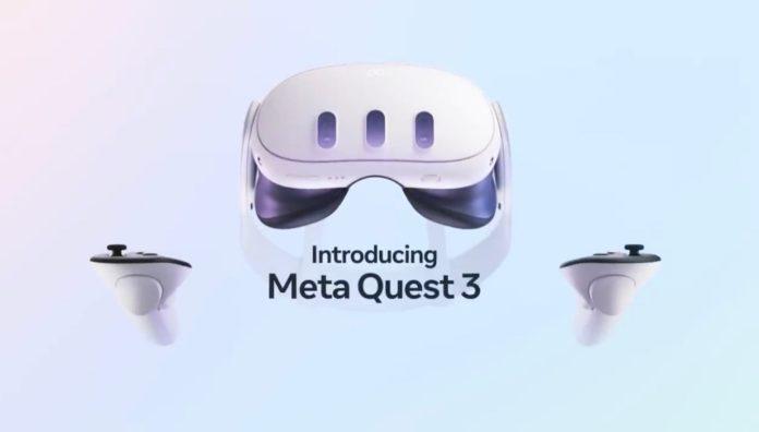 Meta Quest 3 có thiết kế gọn gàng hơn Meta Quest 2 (Ảnh: Internet)