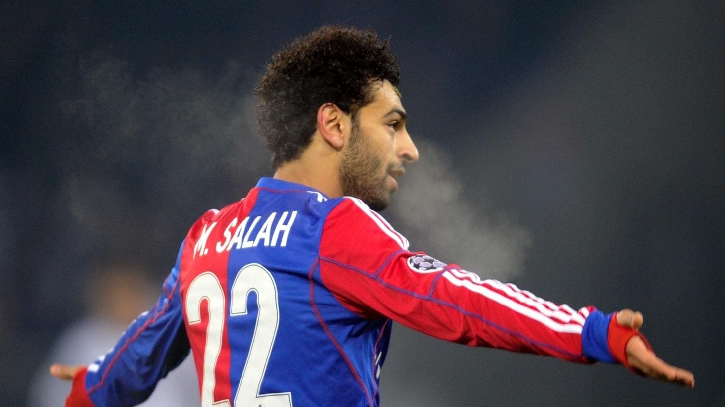 Những ngày đầu tiên Mohamed Salah thi đấu tại châu Âu cho Basel, Thụy Sĩ (ảnh: Internet)