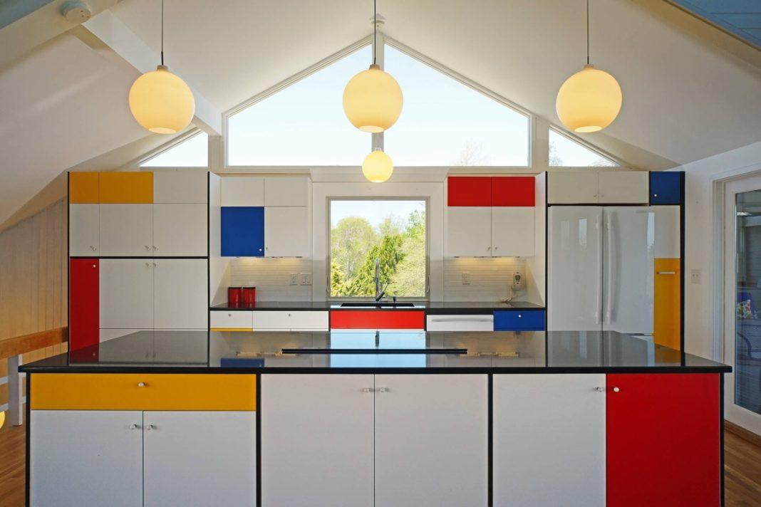 Phong cách thiết kế nội thất De Stijl - sự kết hợp hoàn hảo giữa không gian mở, đa chức năng và ước lệ (ảnh: Internet)