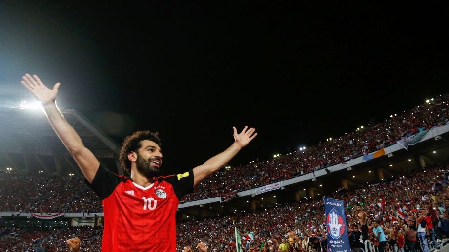 Salah trong màu áo tuyển quốc gia (ảnh: Internet)