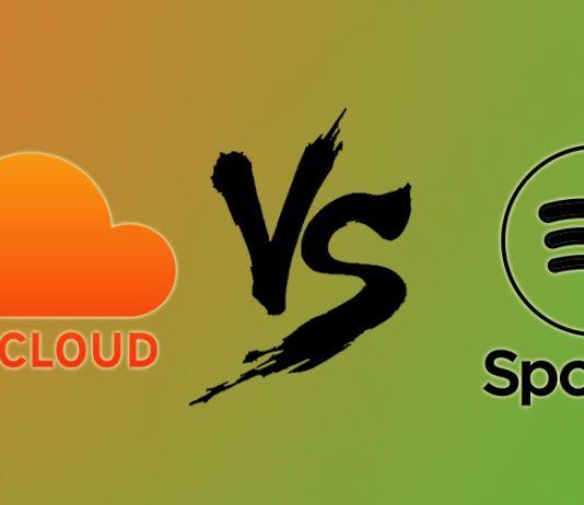 So sánh SoundCloud và Spotify (Ảnh: Internet)