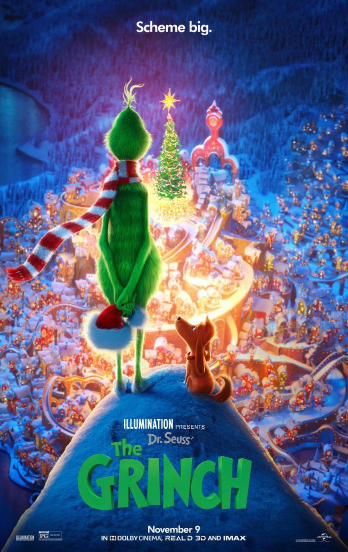 Poster phim The Grinch (2018). (Nguồn: internet)