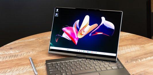 Lenovo ThinkBook Plus Gen 4: Chiếc laptop 2 trong 1 với màn hình xoay độc lạ ThinkBook Plus Gen 4 có màn hình chính xoay được (Ảnh: Internet)