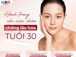 Bộ 3 sản phẩm chuyên sâu trong lĩnh vực chống lão hóa, làm mờ vết nhăn KOR Supreme Facial.