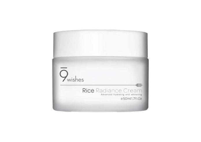 Kem dưỡng trắng da mờ thâm 9 Wishes Rice Radiance Cream (Ảnh: Internet).