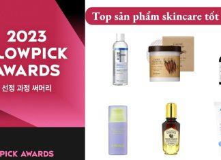 Top 6 sản phẩm skincare tốt nhất do GLOWPICK Hàn Quốc bình chọn 2023