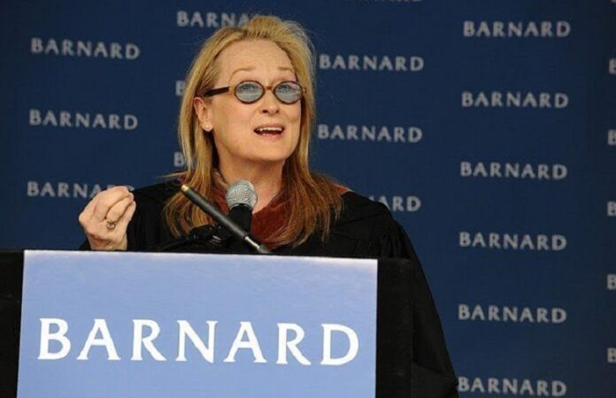 Meryl Streep, Đại học Barnard (Ảnh: Internet)