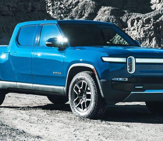 Xe tải điện Rivian R1T (Ảnh: Internet)