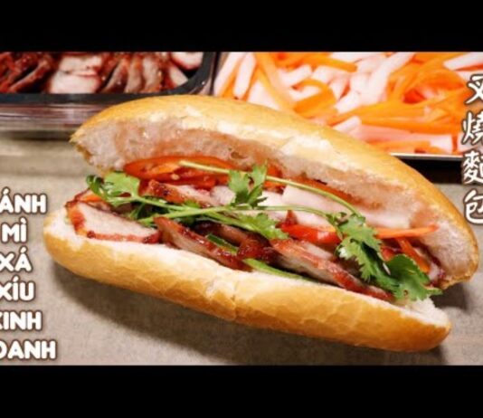 Chia sẻ cách làm bánh mì xá xíu kinh doanh với giá cost cực thấp!
