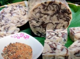 Hướng dẫn cách làm món giò thủ chay đơn giản tại nhà. (Nguồn: Cùng Mai vào bếp)