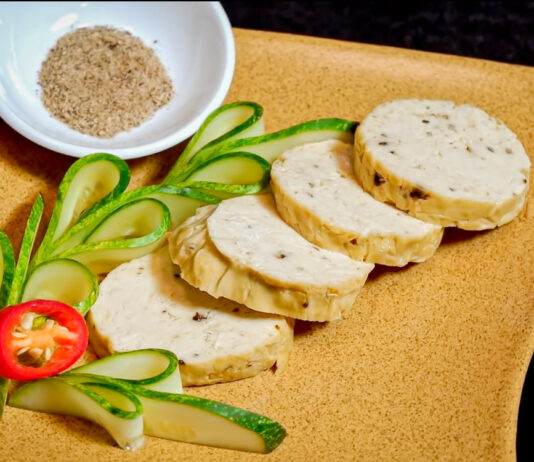 Cách làm chả lụa chay bằng tàu hũ ky – Sưu tầm món chay ngày tết! Cách làm chả lụa chay bằng tàu hũ ky - Sưu tầm món chay ngày tết!