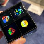 WowCube trông giống khối Rubik với 4 màn hình trên mỗi mặt (Ảnh: Internet)