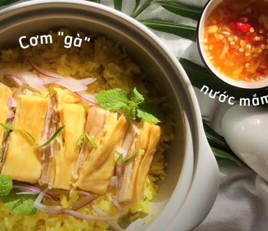 Lưu ngay món chay mới cho thực đơn của bạn: Cơm gà chay.