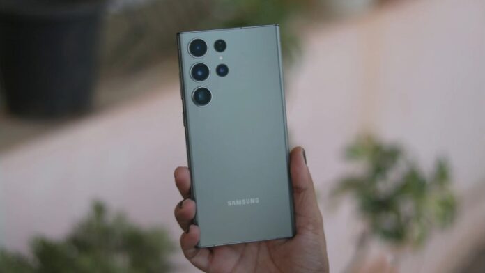 Điện thoại Galaxy S24 Ultra màu Titanium Green (Ảnh: Internet)