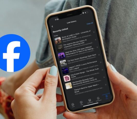 Cách kiểm tra Lịch sử link trong ứng dụng Facebook (Ảnh: Internet)