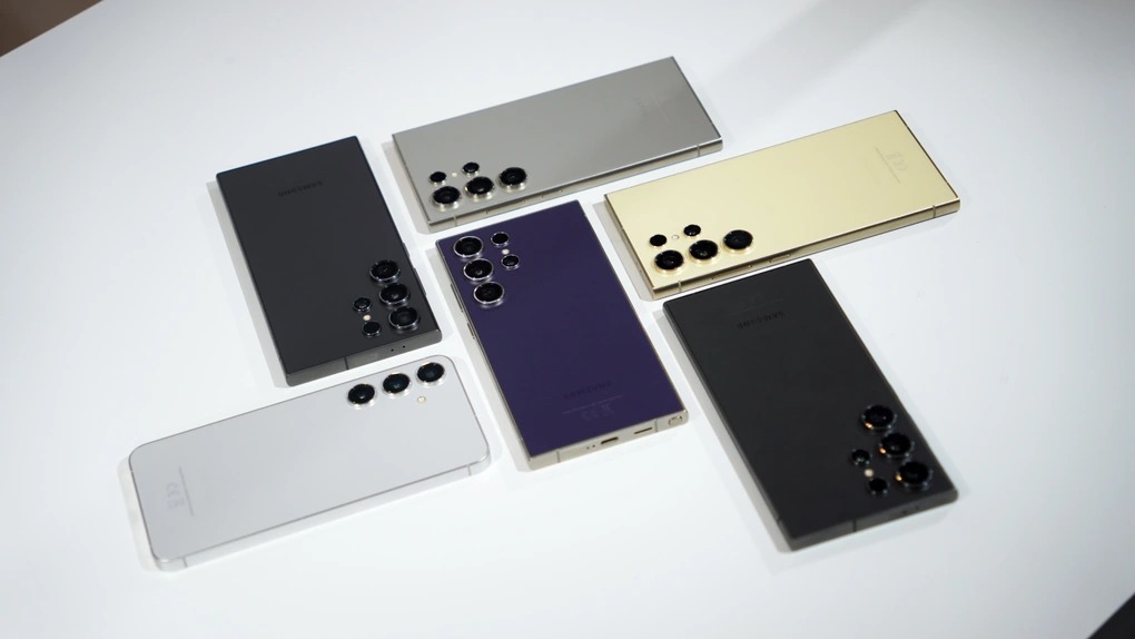 Galaxy S24 Ultra sẽ có 4 màu sắc cơ bản, và 3 khác sẽ bán trên cửa hàng trực tuyến (Ảnh: Internet)