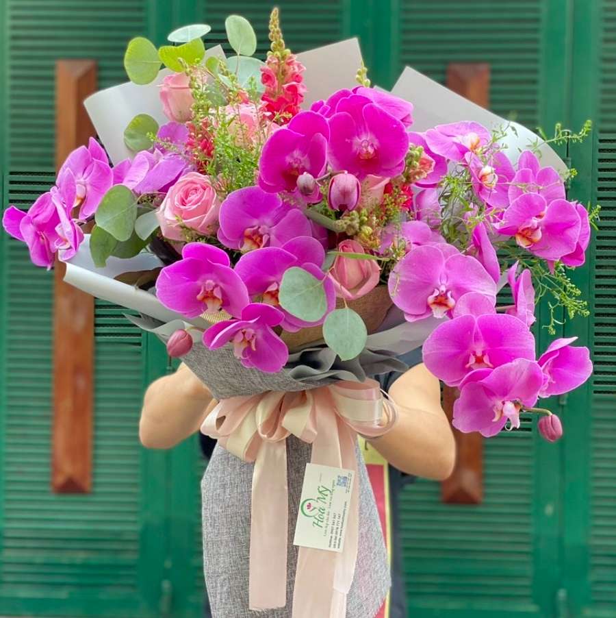 Ý nghĩa phong thủy hoa lan hồ điệp, mang đến vượng khí tốt, giúp gia chủ gặp may mắn (ảnh: Internet)